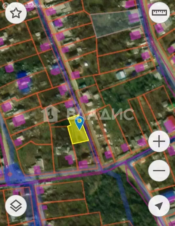 Участок в посёлок Каменномостский, Глубокая улица (5.06 м) - Фото 1