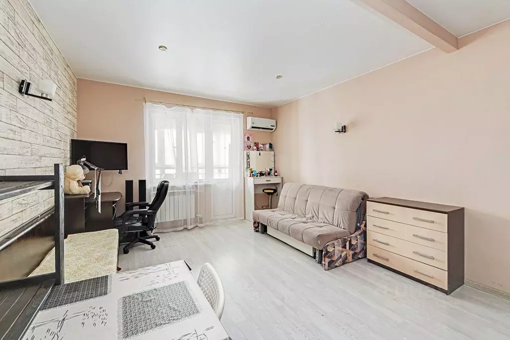 Квартира, 1 комната, 32.6 м - Фото 1