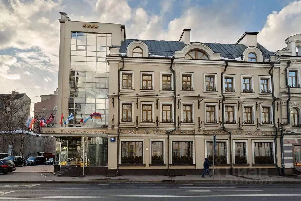 Комната Москва ул. Остоженка, 32С1 (10.0 м) - Фото 1