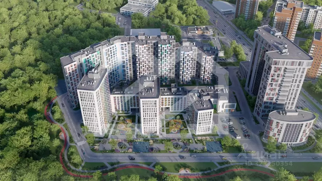 Торговая площадь в Московская область, Химки Планерный квартал жилой ... - Фото 1