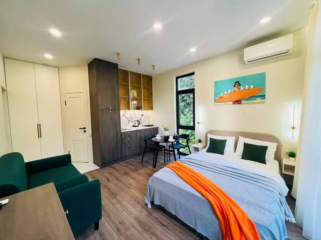 Студия Краснодарский край, Сочи Львовская ул., 76/4 (25.2 м) - Фото 1