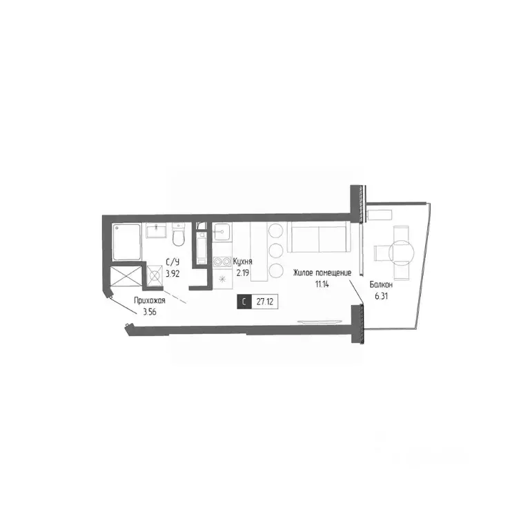 1-к кв. Крым, Алушта Профессорский Уголок мкр, Крымская Резиденция ... - Фото 1