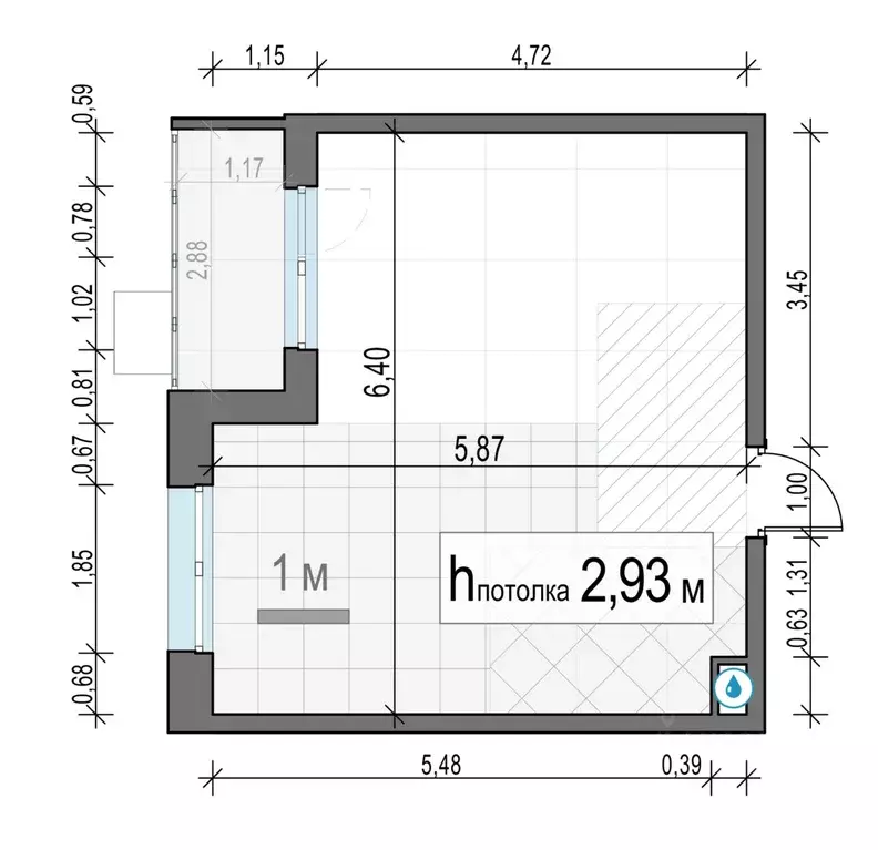 1-к кв. Московская область, Пушкино Новое Пушкино мкр,  (32.2 м) - Фото 1