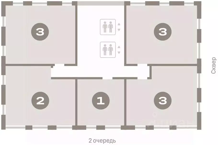 1-к кв. Новосибирская область, Новосибирск ул. Аэропорт, 88 (43.07 м) - Фото 1