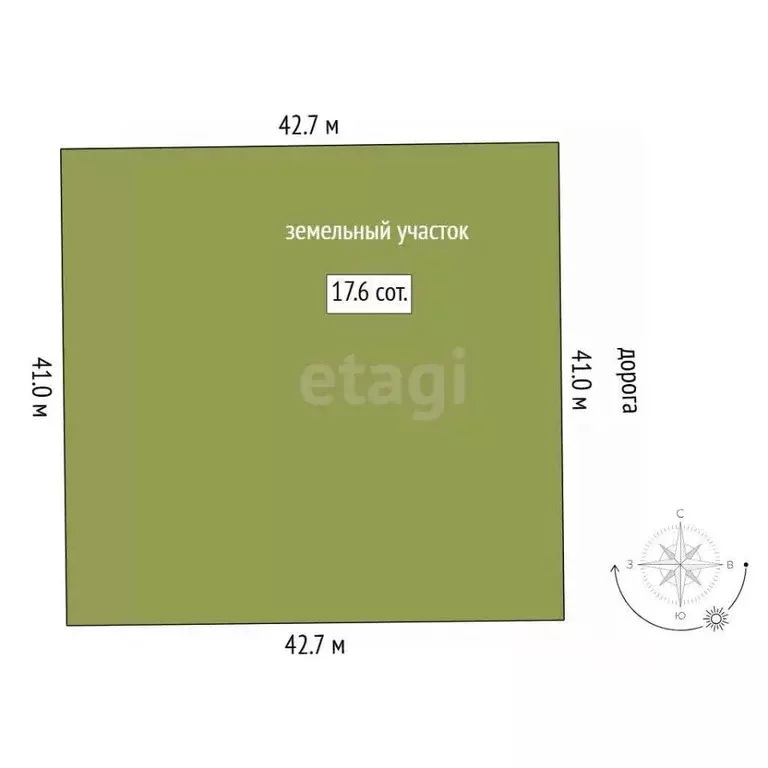 Участок в Тюменская область, Тюменский муниципальный округ, ... - Фото 0