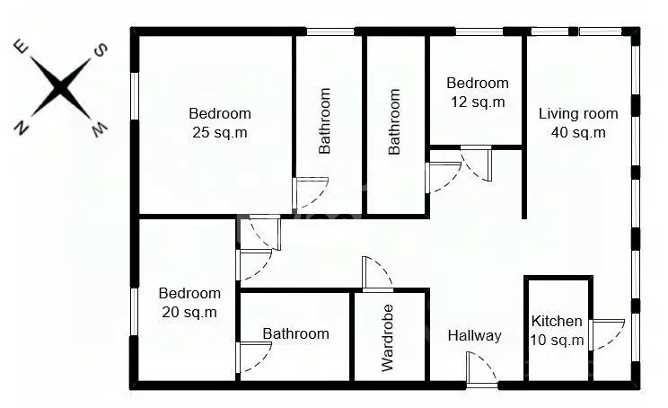 3-к кв. Москва Староконюшенный пер., 36С2 (180.0 м) - Фото 1