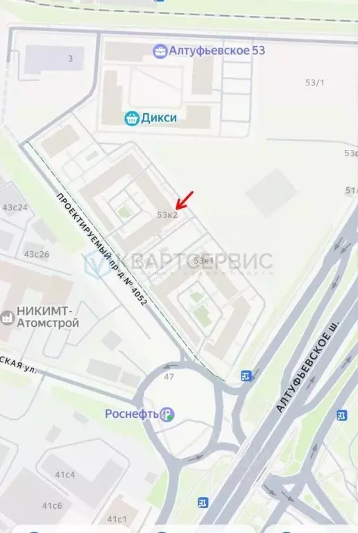 Помещение свободного назначения в Москва Алтуфьевское ш., 53к2 (64 м) - Фото 2
