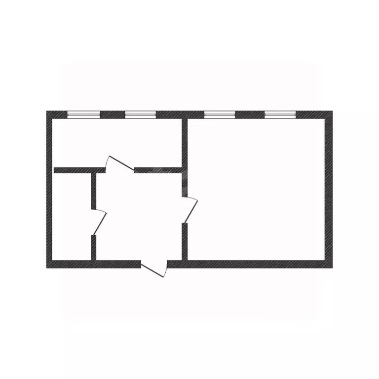 1-к кв. Смоленская область, Ярцево Интернациональная ул., 185 (47.0 м) - Фото 1