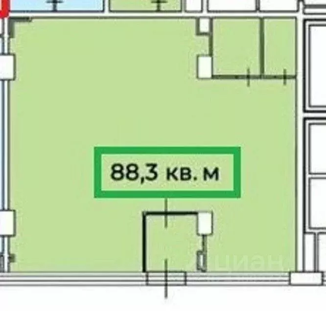Помещение свободного назначения в Санкт-Петербург ул. Крыленко, 14с3 ... - Фото 1