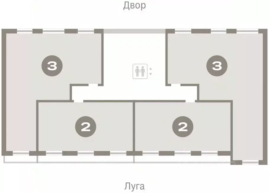 3-к кв. Тюменская область, Тюмень Октябрьский на Туре жилой комплекс ... - Фото 1