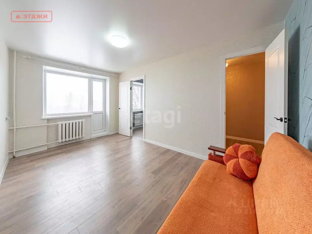 2-к кв. Карелия, Петрозаводск Пушкинская ул., 5А (46.4 м) - Фото 1