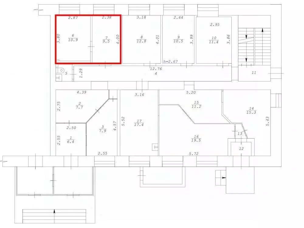 Офис в Новосибирская область, Новосибирск Сибирская ул., 15 (20 м) - Фото 2