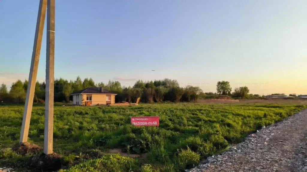 Участок в Татарстан, Лаишевский район, с. Сокуры ул. Гранитная (10.0 ... - Фото 0