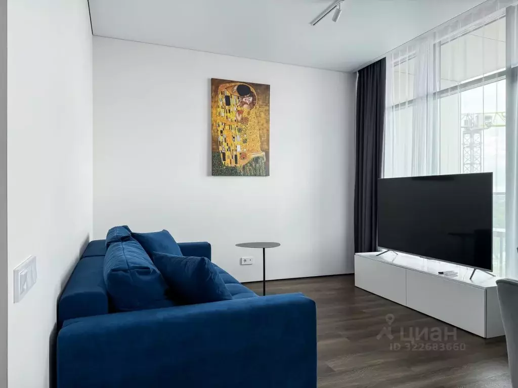 1-к кв. Калининградская область, Зеленоградск ул. Гагарина, 87 (47.0 ... - Фото 1