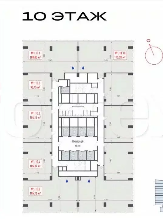 Офис в Москва Рябиновая ул., 44 (177 м) - Фото 1
