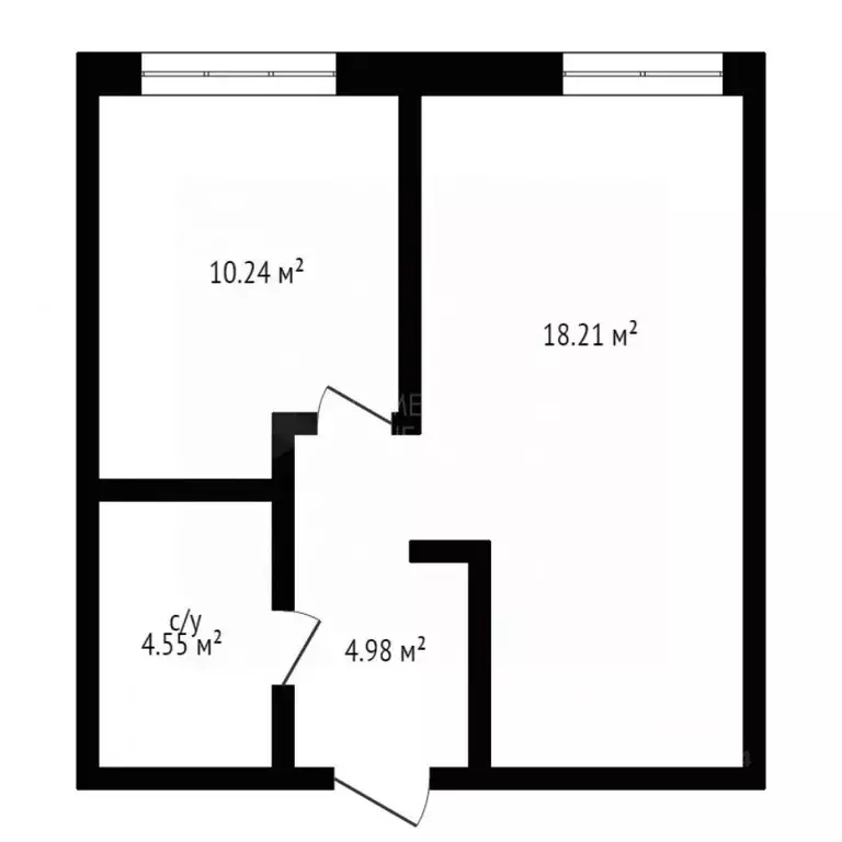 1-к кв. Тюменская область, Тюмень ул. Первооткрывателей, 10 (40.0 м) - Фото 2