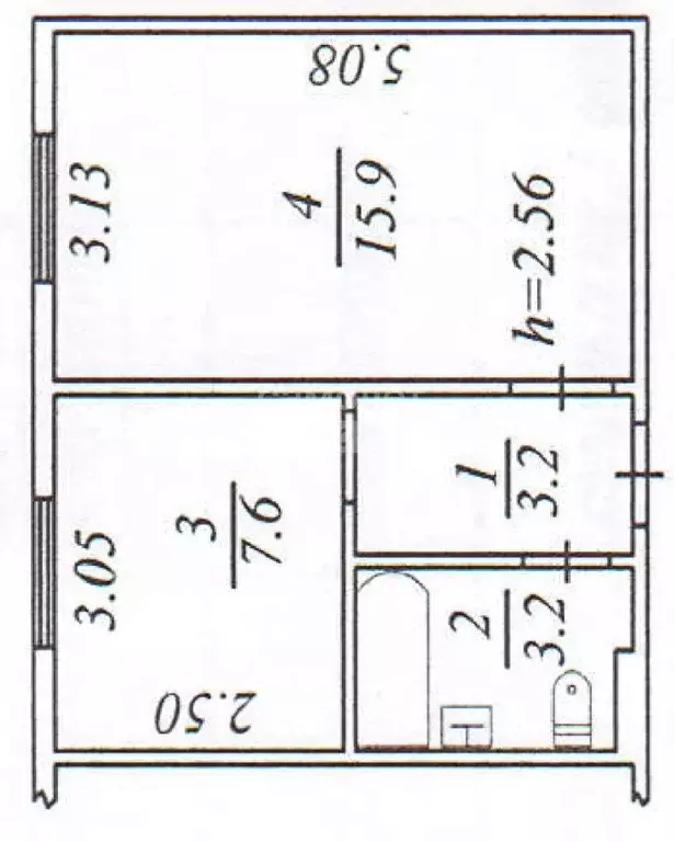 Комната Ямало-Ненецкий АО, Ноябрьск просп. Мира, 59 (23.5 м) - Фото 2