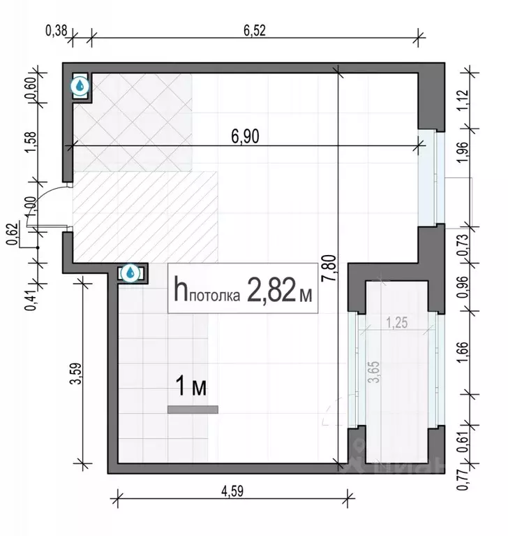 1-к кв. Московская область, Мытищи просп. Астрахова, 14Б (43.8 м) - Фото 1