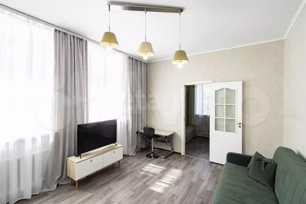 2-к. квартира, 44,5 м, 2/3 эт. - Фото 1