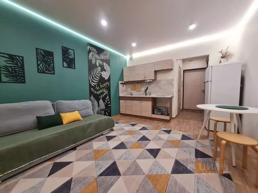 Студия Ленинградская область, Мурино Всеволожский район, бул. ... - Фото 1