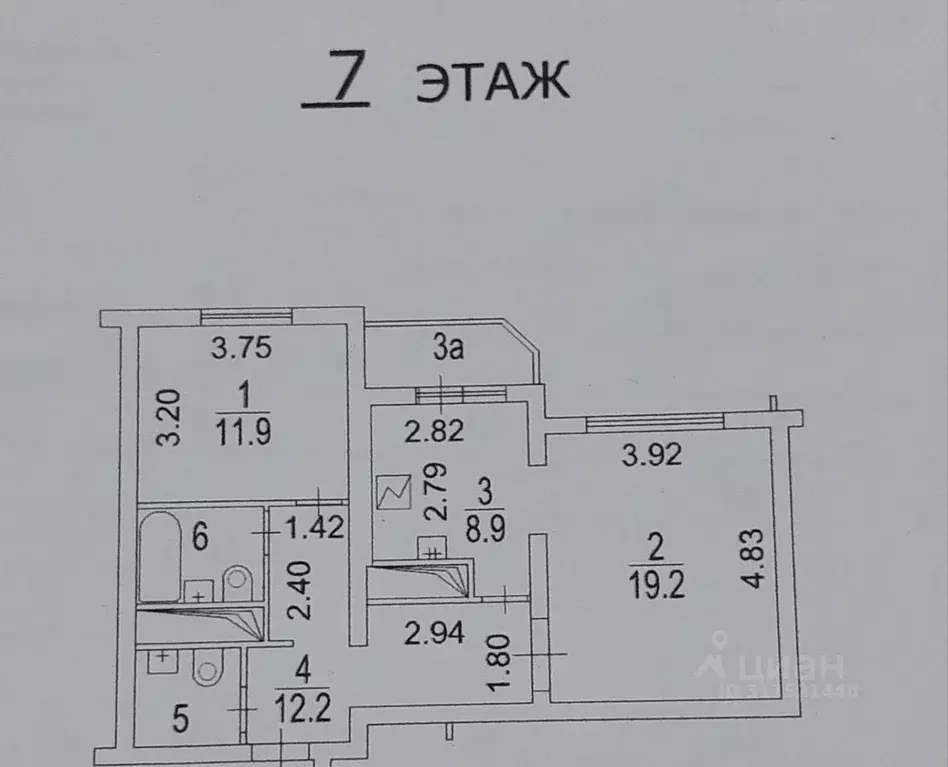 2-к кв. Москва Жулебинский бул., 33к1 (59.0 м) - Фото 1