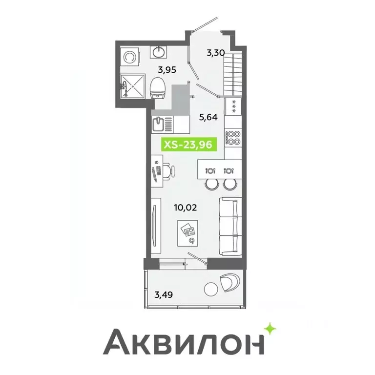 Студия Ленинградская область, Всеволожский район, Заневское городское ... - Фото 0