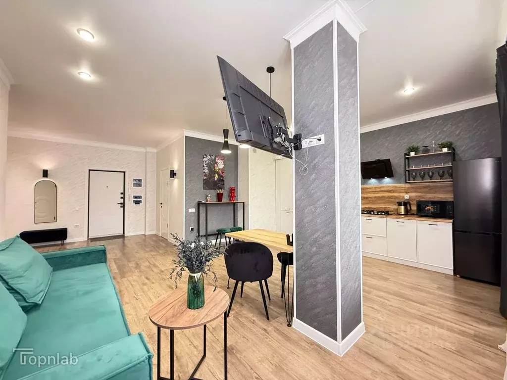 1-к кв. Кабардино-Балкария, Нальчик Эльбрусская ул. (60.1 м) - Фото 2