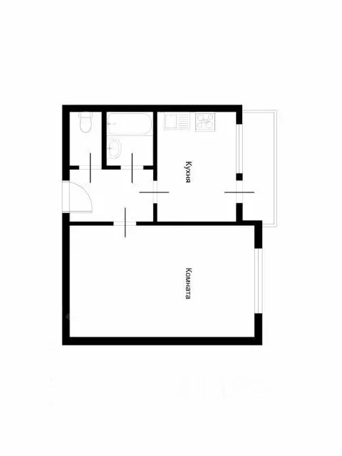 1-к кв. Москва Илимская ул., 8/2 (36.0 м) - Фото 1
