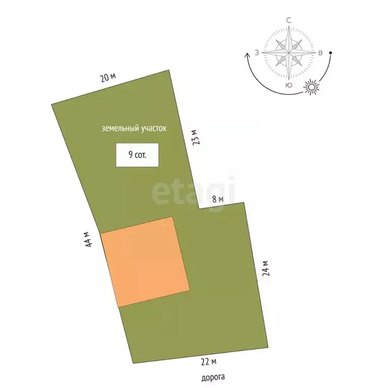 Дом в Тюменская область, Тобольск пер. 4-й Безымянный, 1 (124 м) - Фото 2