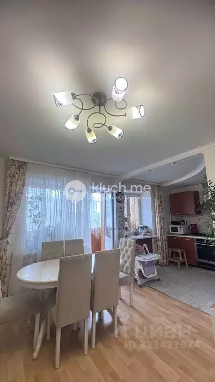 3-к кв. Татарстан, Казань Аметьево жилмассив, ул. Дачная, 7 (73.4 м) - Фото 1