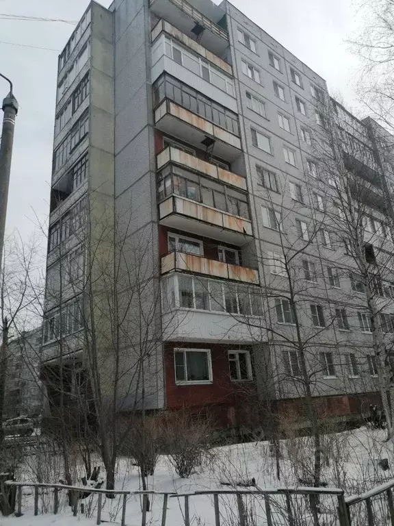 1-к кв. Архангельская область, Архангельск ул. Попова, 23 (31.2 м) - Фото 0
