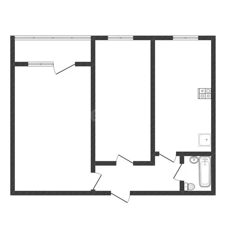 2-комнатная квартира: Черкесск, улица Космонавтов, 102В (58.4 м) - Фото 2