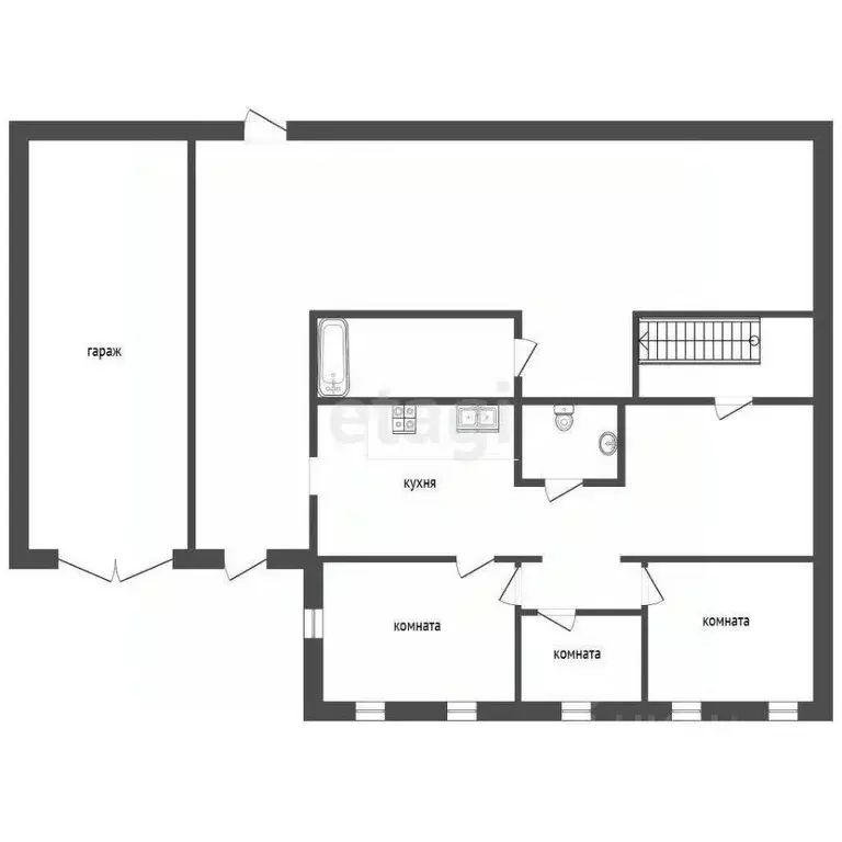 Дом в Владимирская область, Муром с. Ковардицы, ул. Дзержинского, 59 ... - Фото 1