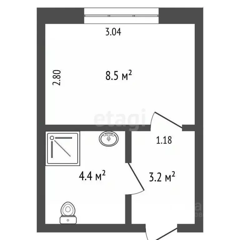 Офис в Омская область, Омск ул. 10 лет Октября, 203В (16 м) - Фото 2