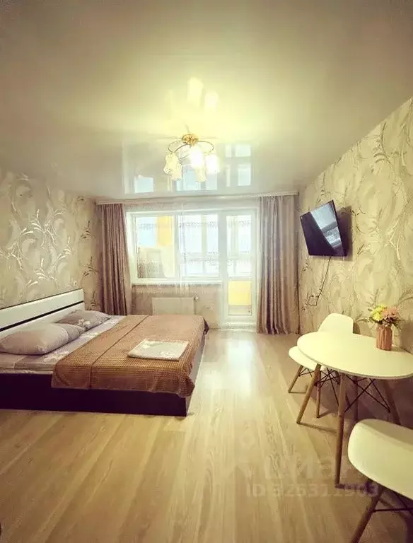 Студия Башкортостан, Уфа Дема жилрайон, Экогород Яркий мкр, ул. ... - Фото 1