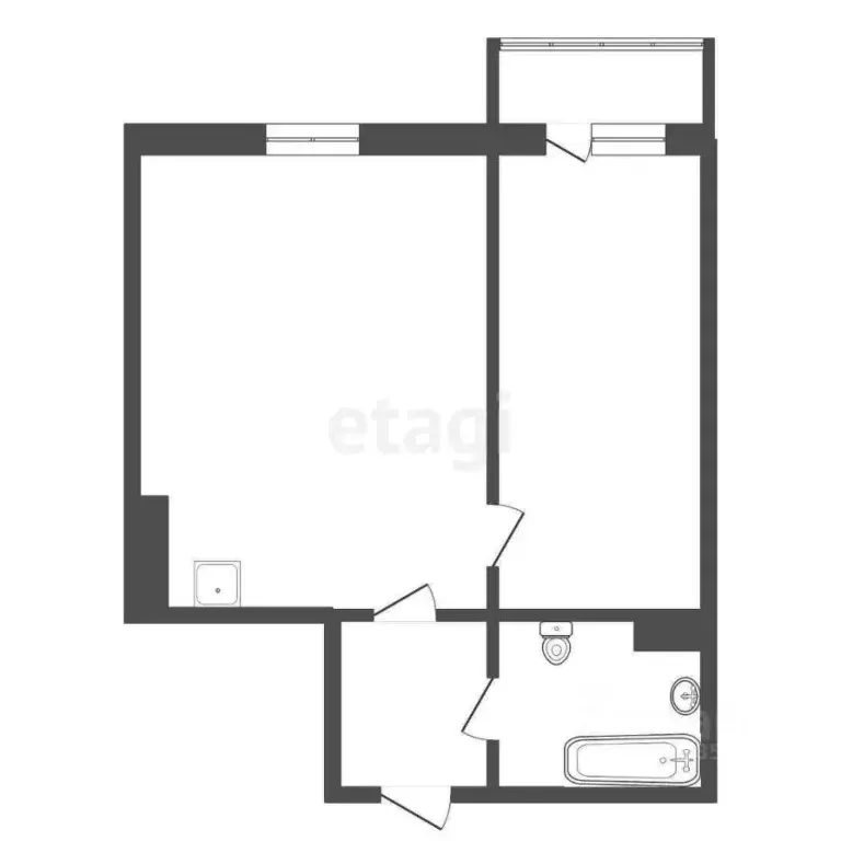2-к кв. Красноярский край, Красноярск ул. Елены Стасовой, 50 (50.4 м) - Фото 1