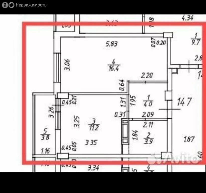 1-комнатная квартира: Краснодар, Круговая улица, 4/1 (35.5 м) - Фото 0