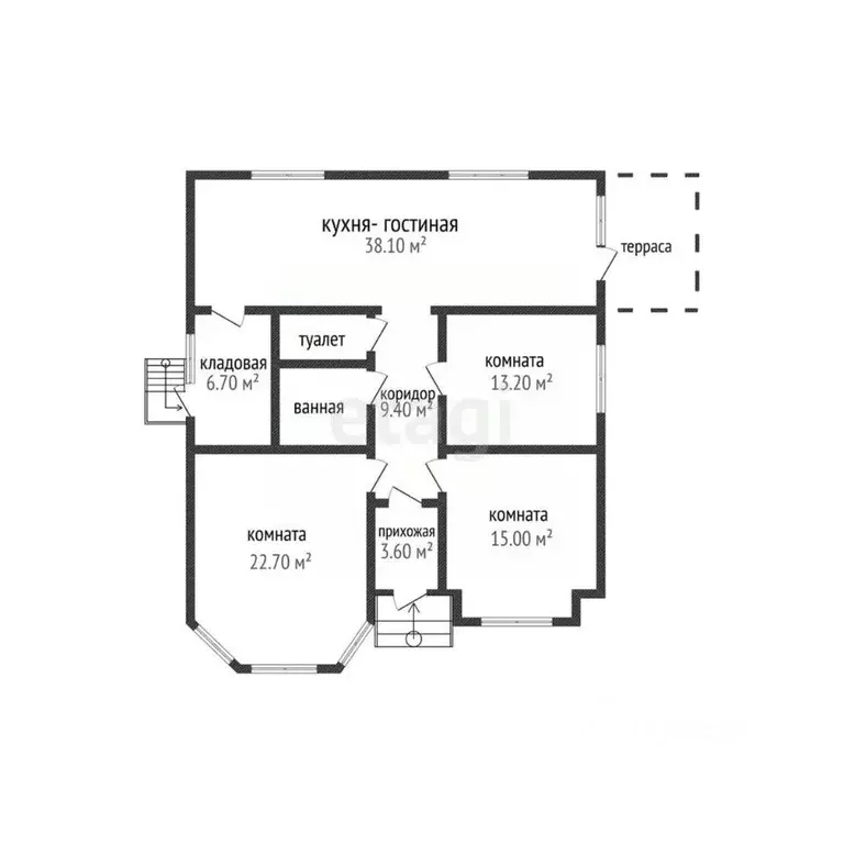 Дом в Краснодарский край, Краснодар ул. Парниковая, 20 (117 м) - Фото 2