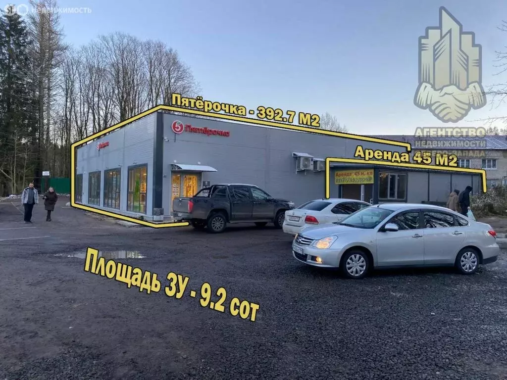 Помещение свободного назначения (45 м) - Фото 1