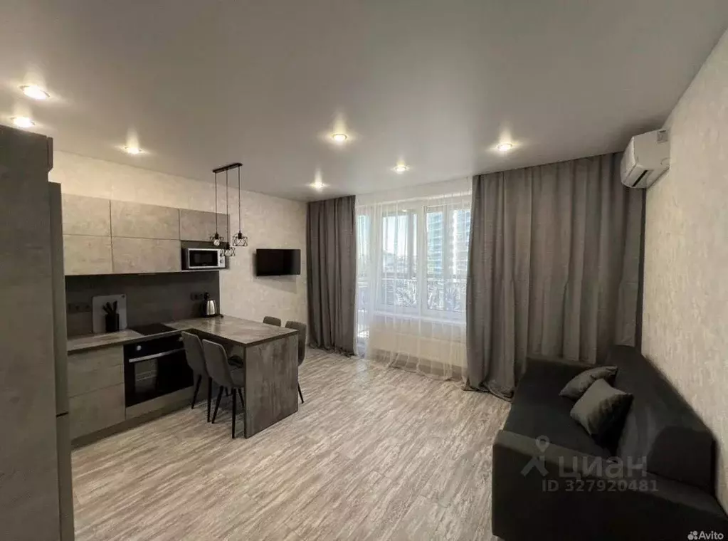 Студия Татарстан, Казань ул. Родины, 26Е (35.0 м) - Фото 2