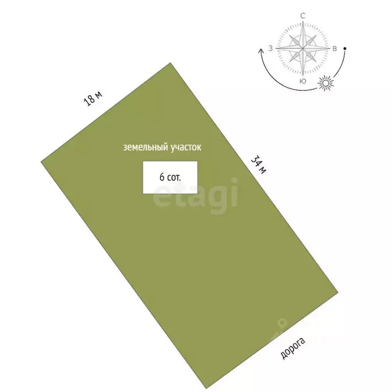 Участок в Крым, Кировский район, Синицынское с/пос, с. Васильковое ул. ... - Фото 2