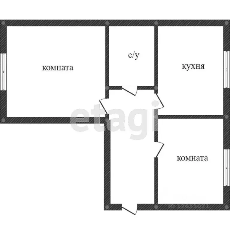 2-к кв. Костромская область, Кострома Советская ул., 11 (38.0 м) - Фото 1