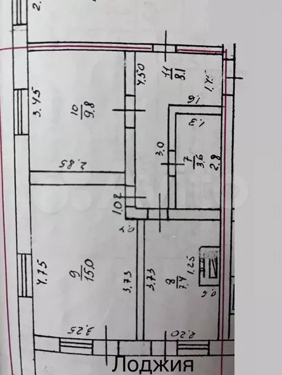 3-к. квартира, 58 м, 2/2 эт. - Фото 0