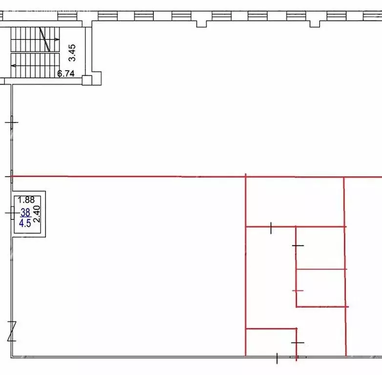 Офис (69 м) - Фото 1