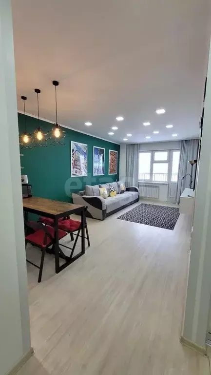 Квартира, 1 комната, 43.7 м - Фото 1