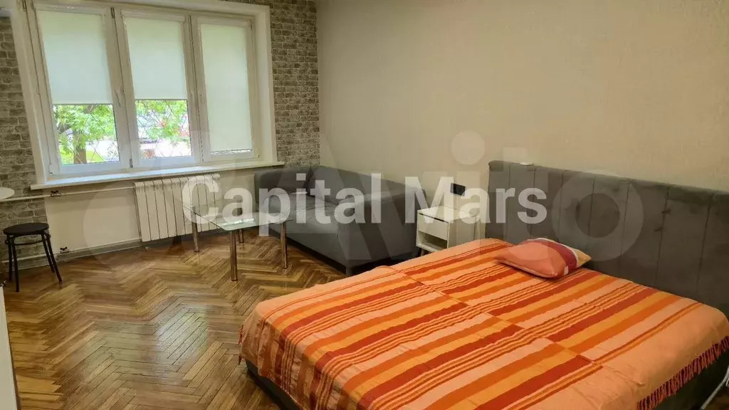 1-к. квартира, 32 м, 1/9 эт. - Фото 1