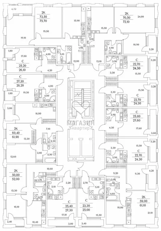 Квартира-студия: Санкт-Петербург, Планерная улица, 99 (25 м) - Фото 1