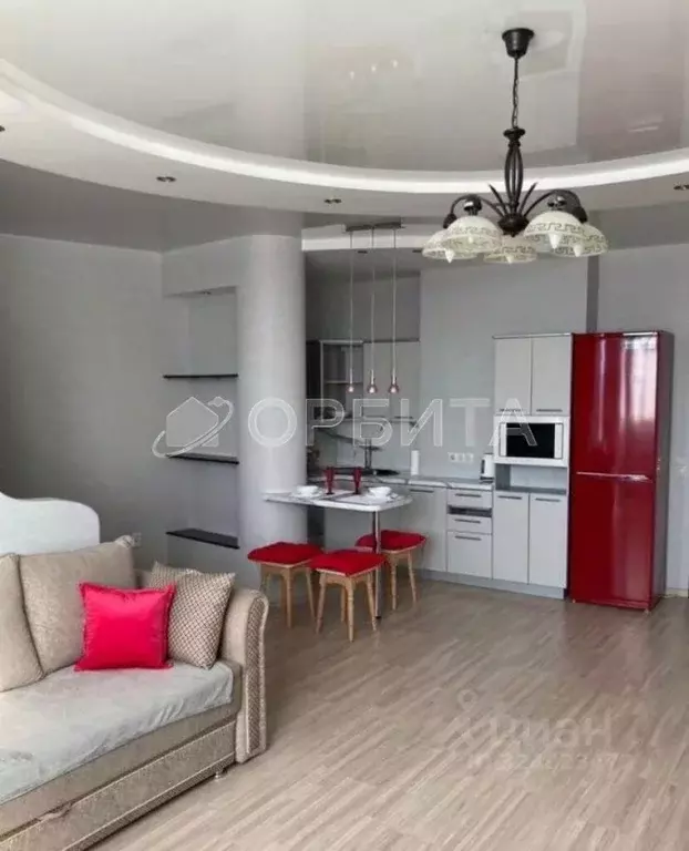 Студия Тюменская область, Тюмень ул. 50 лет ВЛКСМ, 13к1 (44.0 м) - Фото 2