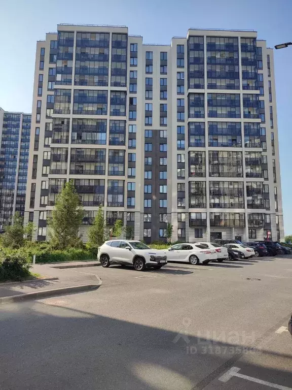 1-к кв. Санкт-Петербург аллея Арцеуловская, 15 (38.1 м) - Фото 1