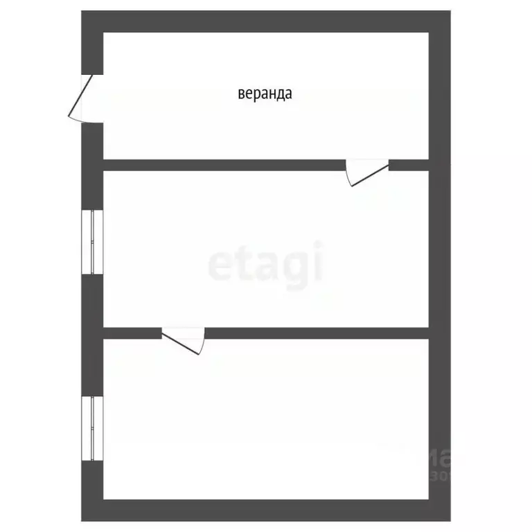 Дом в Томская область, Томский район, д. Нелюбино ул. Зеленая (43 м) - Фото 1